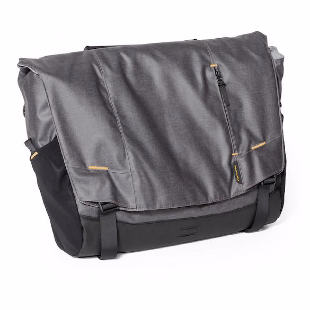 Burley Gepäcktasche Transit Messenger Bag 12 L Grau - ideale Tasche für den TRAVOY