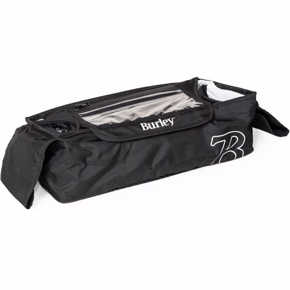 Burley Tasche Handlebar Console für Schiebebügel Universalgröße Schwarz - mehr Stauraum am Schiebebügel