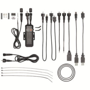 Busch + Müller Busch & Müller E-Werk 361 - mobiles Ladegerät Nabendynamo-betrieben 2 8â13 3 V 0 1â1 5 A inkl. Zubehörset spritzwassergeschützt - Akku