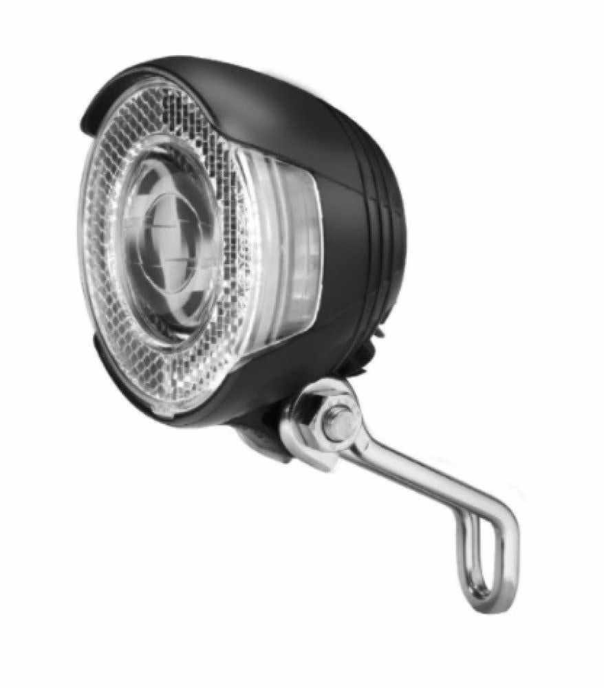 Busch&Müller Dynamo-Scheinwerfer Lyt-B N LED StVZO - 50 Lux Fahrradbeleuchtung - Scheinenwerfer