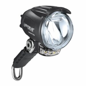 Busch+Müller IQ Cyo Premium T Dynamo-Scheinwerfer - 80 Lux StVZO zugelassen - Scheibenbremse