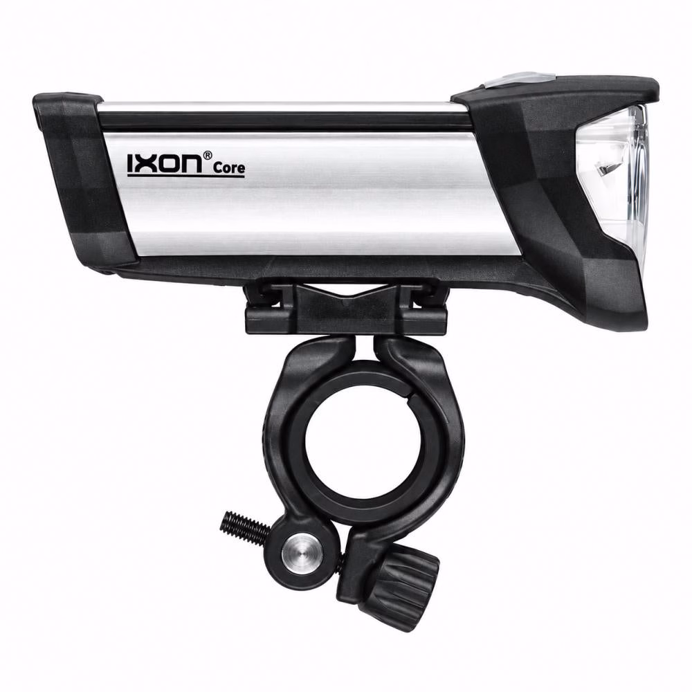 Busch + Müller IXON Core LED-Akkuscheinwerfer 50 Lux silber