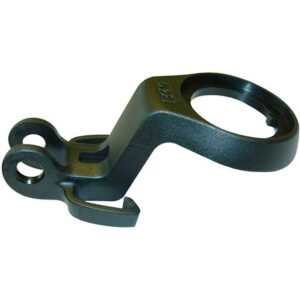Busch+Müller Lampenhalter 471B/1PB für 1 1/8 Zoll Steuersatz - Stabile Scheinwerferbefestigung - Halterung für Frontleuchten