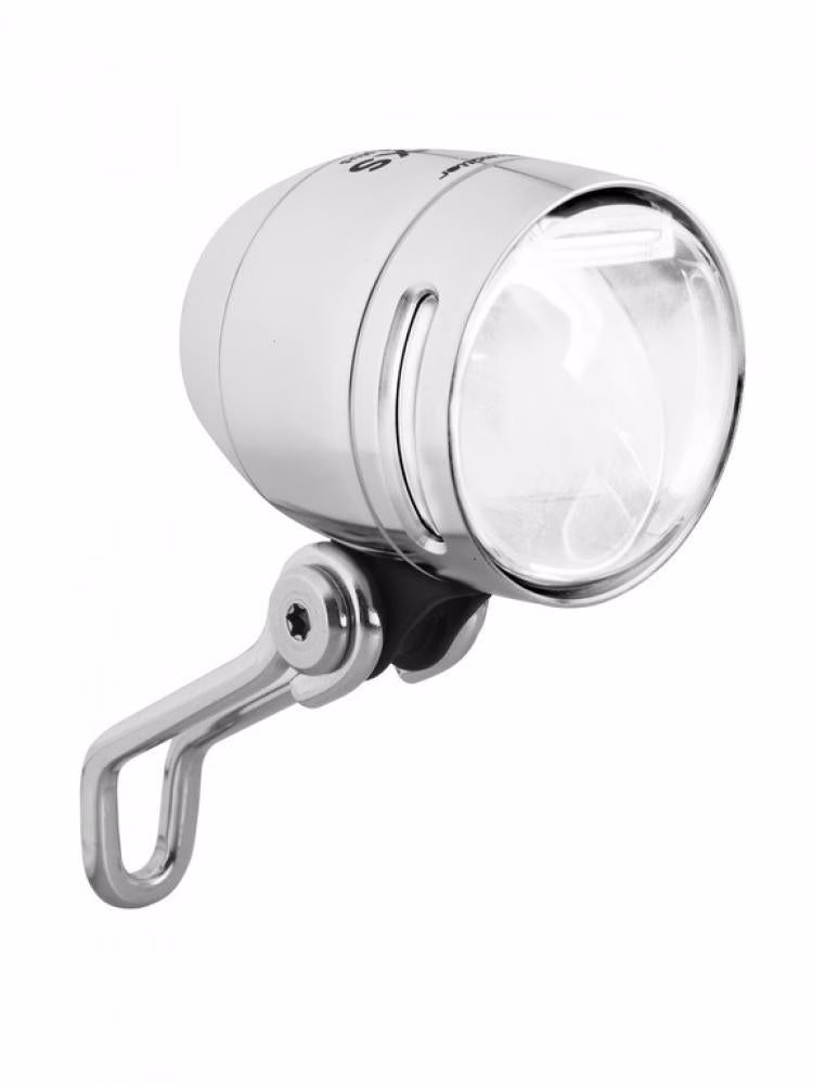 Busch&Müller LED-Scheinw. IQ-XS 70 Lux silber glanz Fahrrad Stvzo