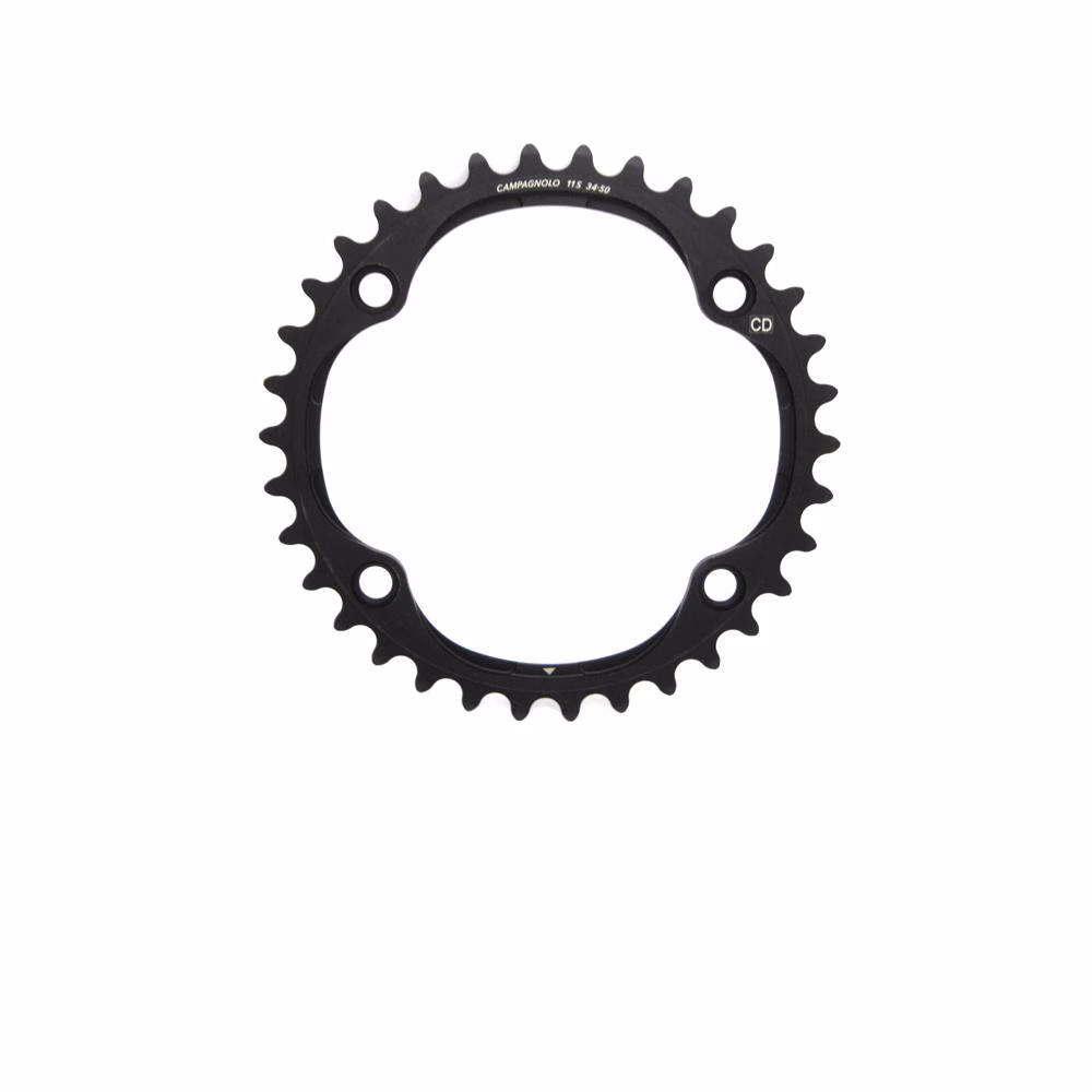 Campagnolo Kettenblatt schwarz 34 Zähne - Premium Qualität für optimale Performance