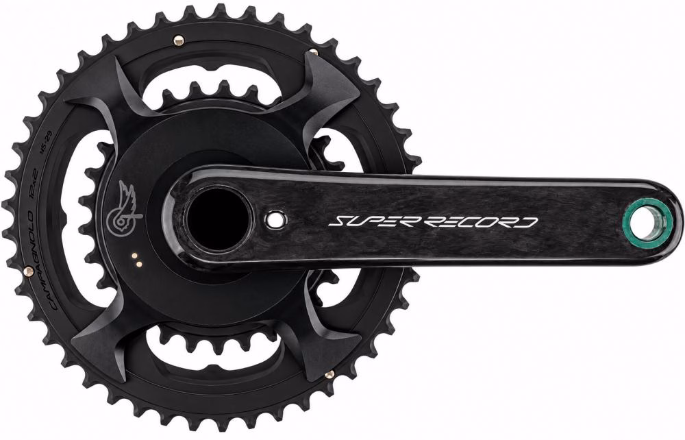 Campagnolo Super Record Wireless Powermeter Kurbelgarnitur 175 mm - 45/29 Zähne - 2x12-fach