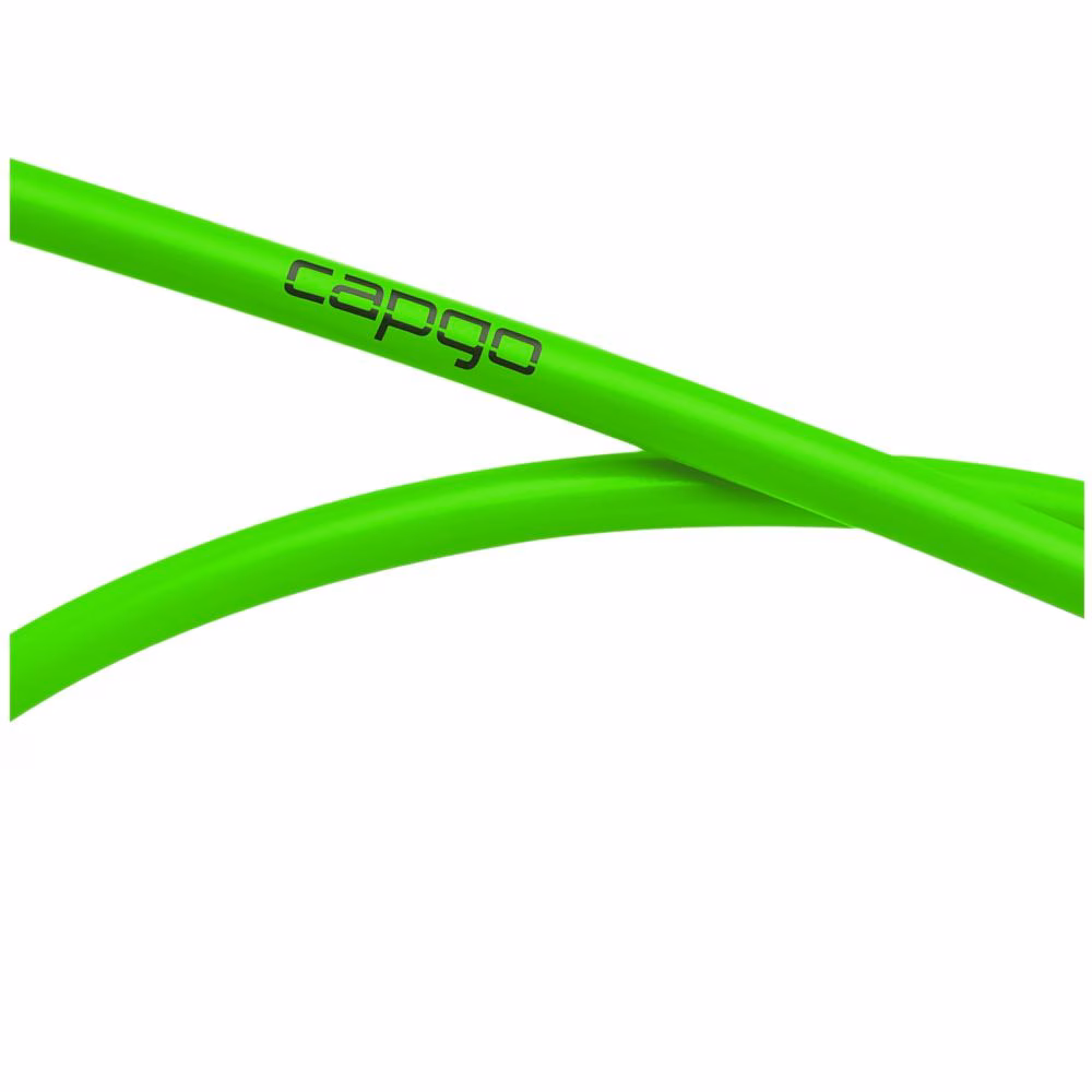 capgo BL Bremsaußenhülle 5 mm 3 m Neon Grün - PTFE-gefettet für beste Bremsperformance