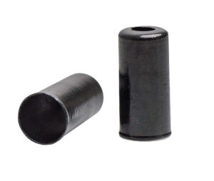 capgo BL Endkappe Bremsaußenhülle Messing Ø 5 mm Schwarz - 200er Pack