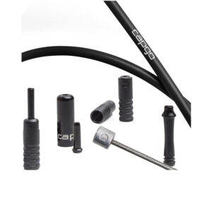 capgo BL Schaltset 1x Shimano/SRAM Road/MTB schwarz - beste Schaltperformance mit minimaler Reibung