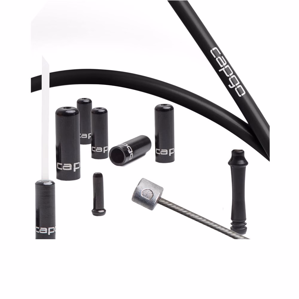 capgo OL Schaltset 1x lang Shimano/Sram MTB Schwarz - höchste Schaltperformance