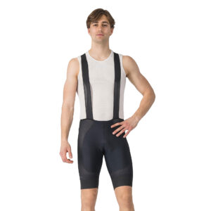 Castelli A/C Bibshort Kurze Herren Trägerhose mit Polster S black