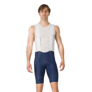 Castelli A/C Bibshort Kurze Herren Trägerhose mit Polster XXL belgian blue