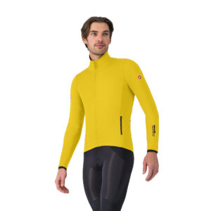 Castelli Alpha 150 Jacket Winter Radjacke Herren M mango mojito/black