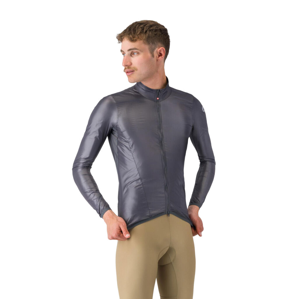 Castelli Aria Shell 2 Jacket Herren Fahrradjacke L dark gray