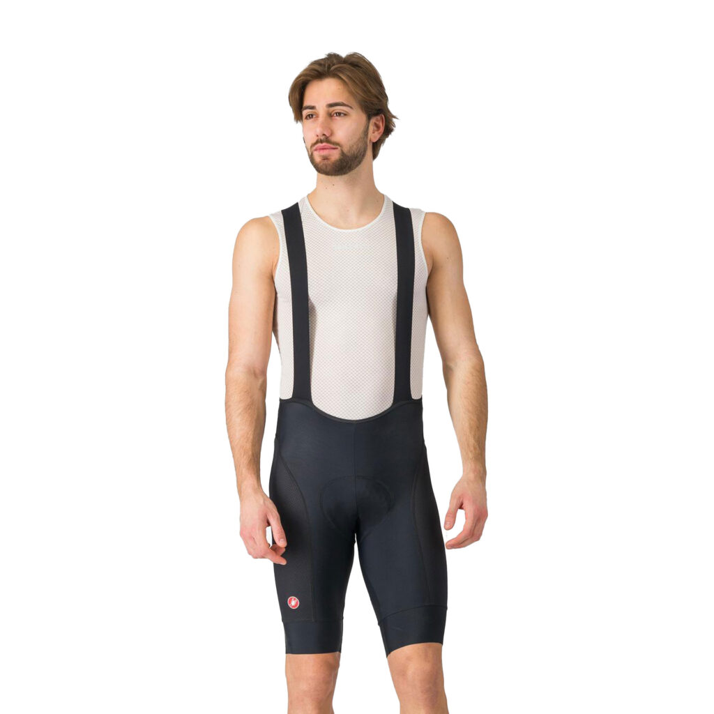 Castelli Competizione 2 Bibshort Kurze Herren Trägerhose mit Polster 3XL black