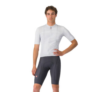 Castelli Competizione 2 Bibshort Kurze Herren Trägerhose mit Polster XL dark gray