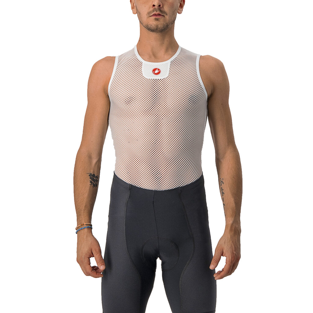 Castelli Core Mesh 3 Sleeveless Ärmelloses Funktionsunterhemd L/X white