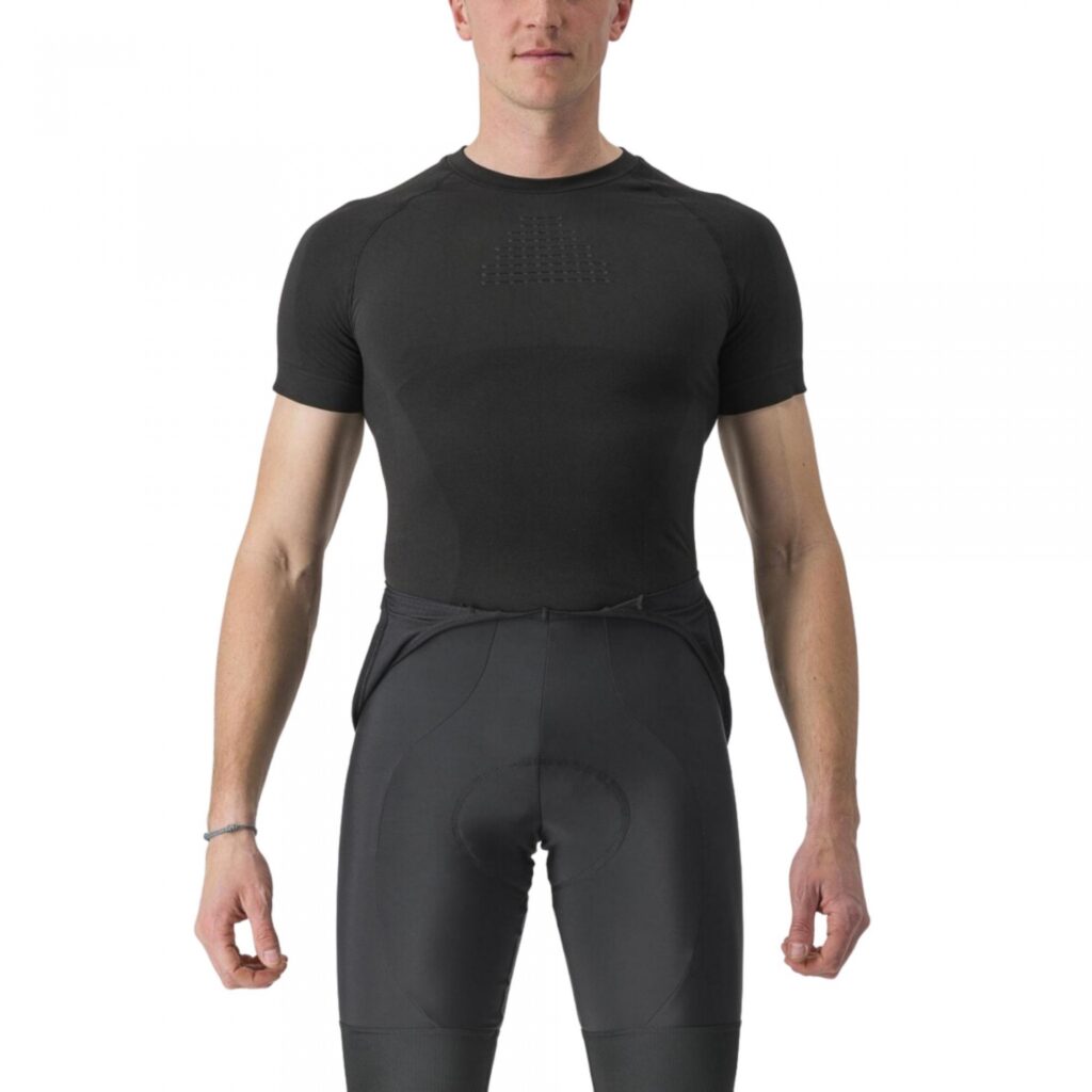 Castelli Core Seamless Base Layer SS Nahtloses Funktionsunterhemd S/M black