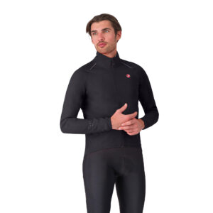 Castelli Emergency 3 Rain Jacket Fahrrad Regenjacke Herren L light black