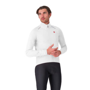 Castelli Emergency 3 Rain Jacket Fahrrad Regenjacke Herren XL white