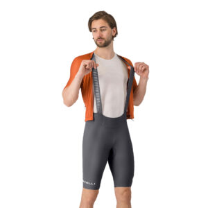Castelli Espresso 2 Bibshort Kurze Trägerhose Herren XL smoky gray