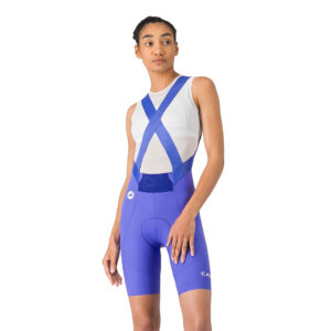 Castelli Espresso 2 W DT Bibshort Kurze Trägerhose Frauen XS ultraviolet