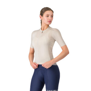 Castelli Espresso 2 W Jersey Fahrradtrikot Frauen XL silver moon