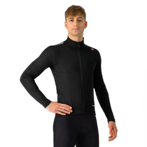 Castelli Espresso Air Jacket Leichte Radjacke S light black