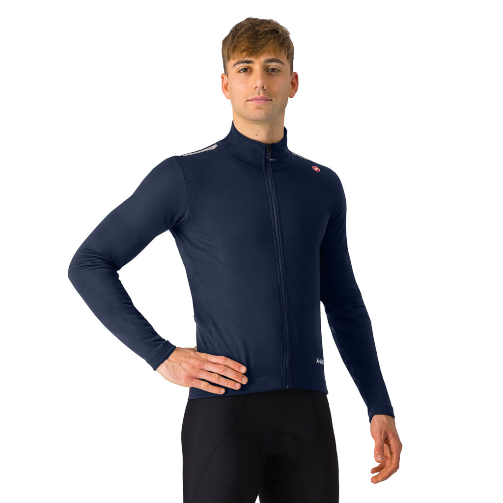 Castelli Espresso Air Jacket Leichte Radjacke XXL belgian blue
