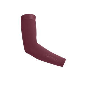 Castelli Espresso Armwarmer Fahrrad Armlinge L deep bordeaux