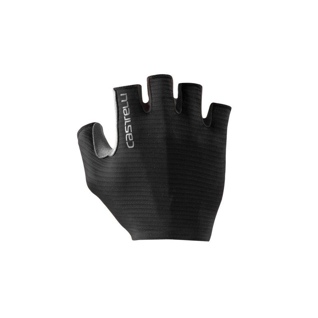 Castelli Espresso Glove Kurzfinger Fahrradhandschuhe XXL light black