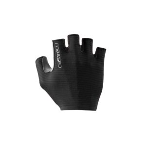 Castelli Espresso Glove Kurzfinger Fahrradhandschuhe XXL light black