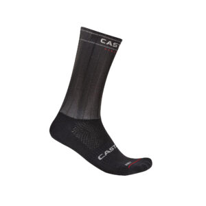 Castelli Fast Feet 4 Sock Aerodynamische Radsocken S/M black