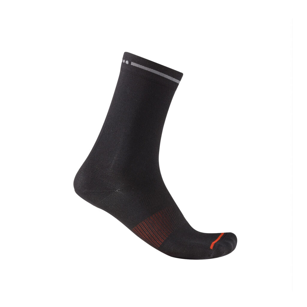 Castelli Premio Evo 18 Sock Fahrradsocken S/M EU 35-39 black