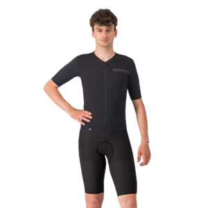 Castelli Premio Evo Bibshort Kurze Herren Trägerhose mit Polster 3XL black