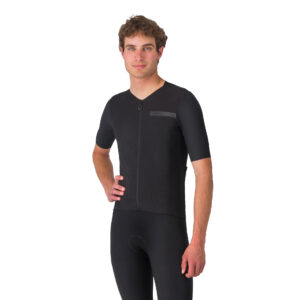 Castelli Premio Evo Jersey Aerodynamisches Herren Rennrad Trikot XL light black/black