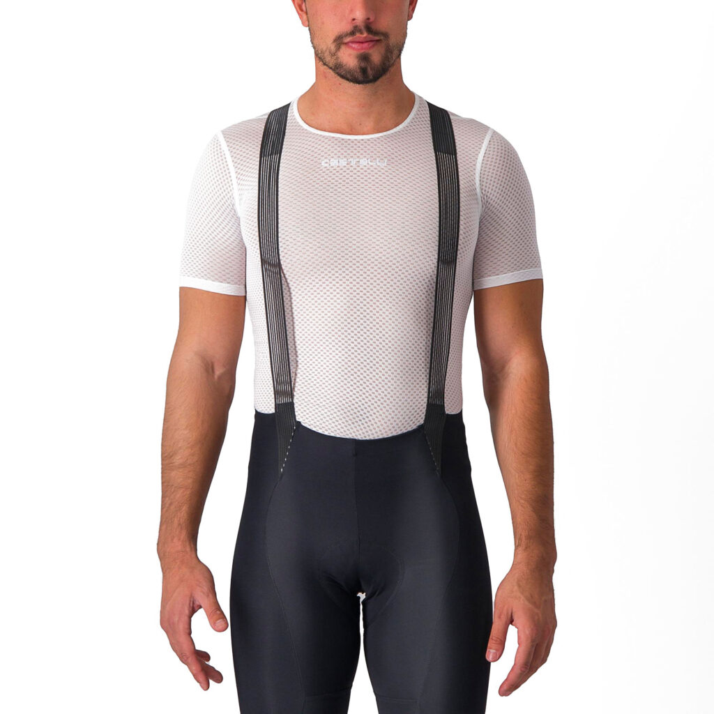 Castelli Pro Mesh 2.0 Short Sleeve Kurzarm Funktionsunterhemd L white