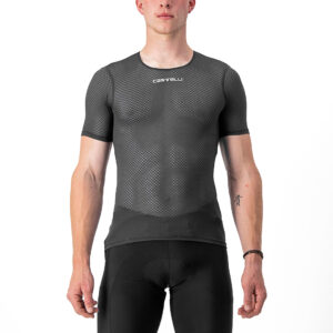 Castelli Pro Mesh 2.0 Short Sleeve Kurzarm Funktionsunterhemd M black