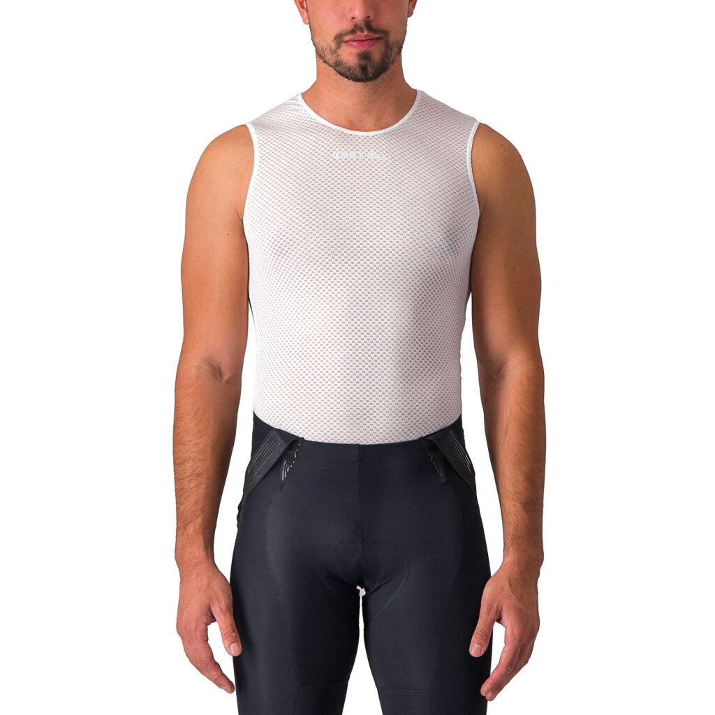 Castelli Pro Mesh 2.0 Sleeveless Fahrrad-Funktionsunterwäsche M white