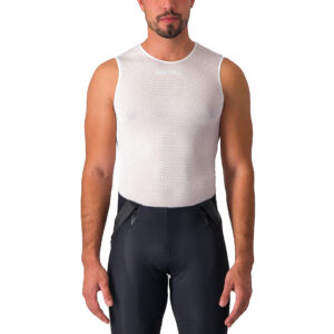Castelli Pro Mesh 2.0 Sleeveless Fahrrad-Funktionsunterwäsche XXL white