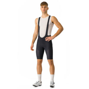 Castelli Superleggera Bibshort Kurze Herren Trägerhose mit Polster S black
