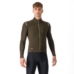 Castelli Tutto Nano RoS Jersey Wasserabweisendes Langarmtrikot S dark tarmac