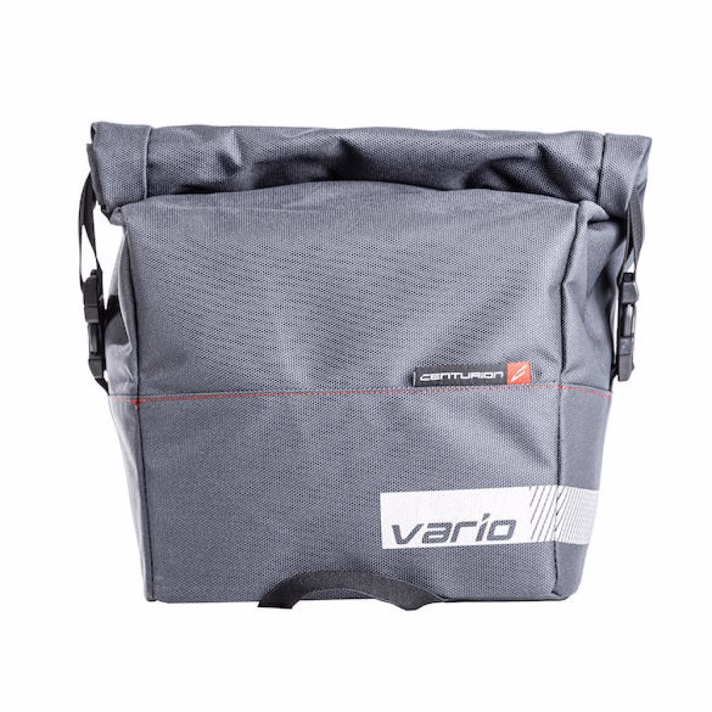 Centurion Cargo-Tasche für Frontgepäckträger Vario Grau - clevere Transportlösung