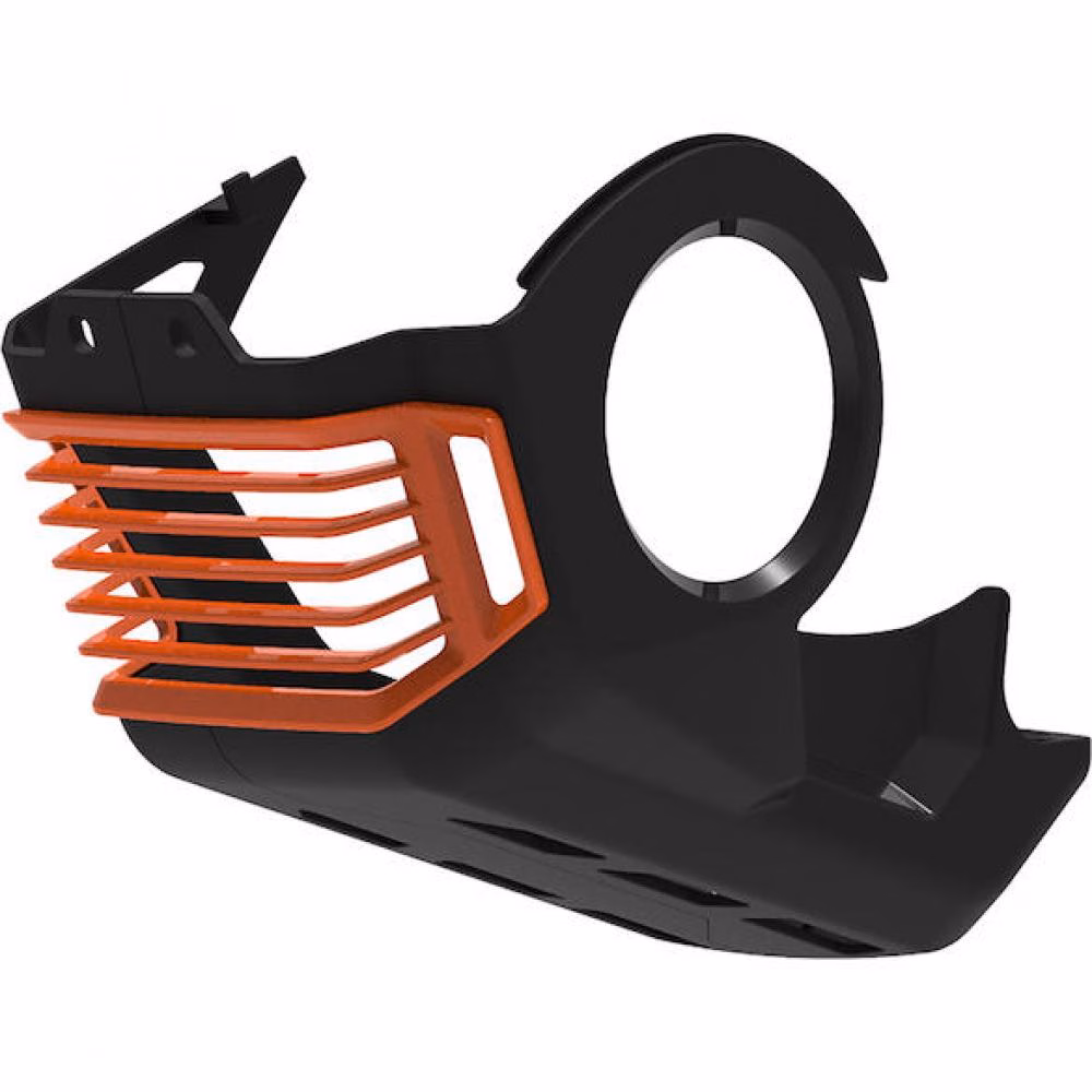 Centurion Motorabdeckung Bosch Performance Line CX Gen4 BES2 schwarz/orange - zuverlässiger Motorschutz