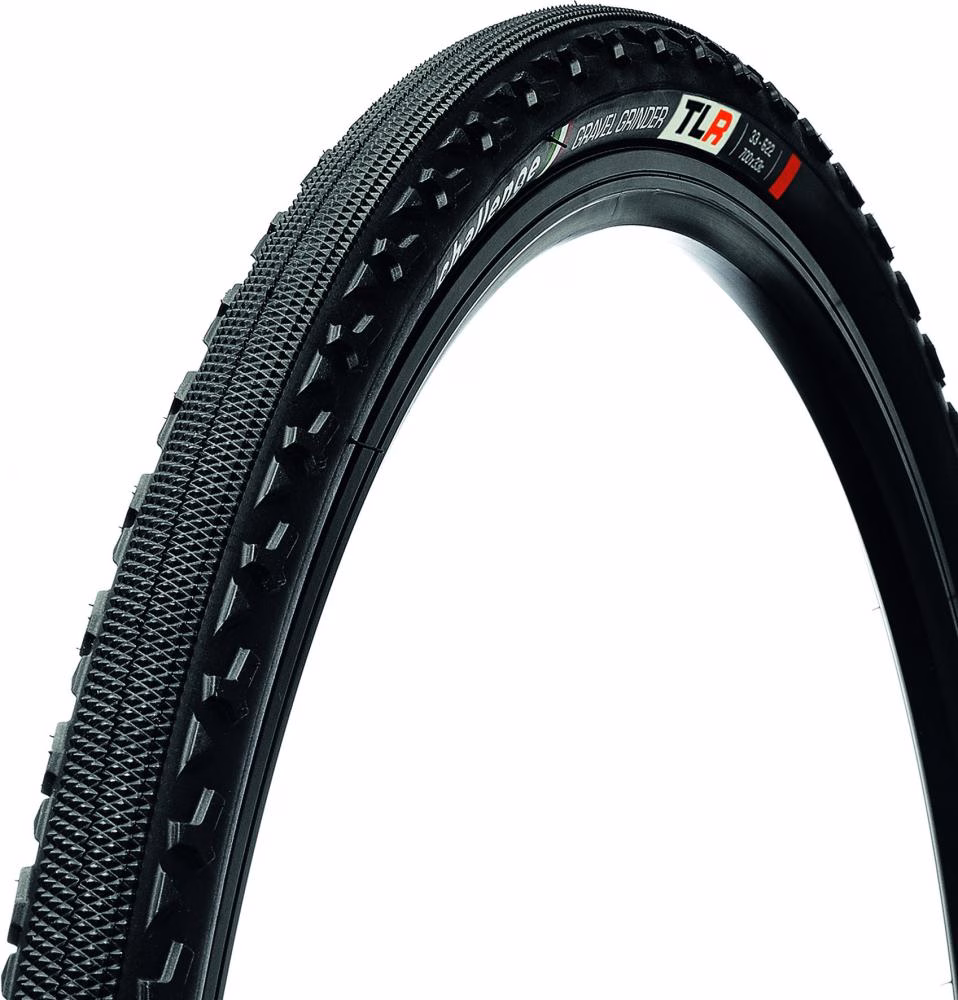 Challenge Gravel Grinder TLR Faltreifen 33-622 Schwarz - Tubeless Ready Gravelreifen