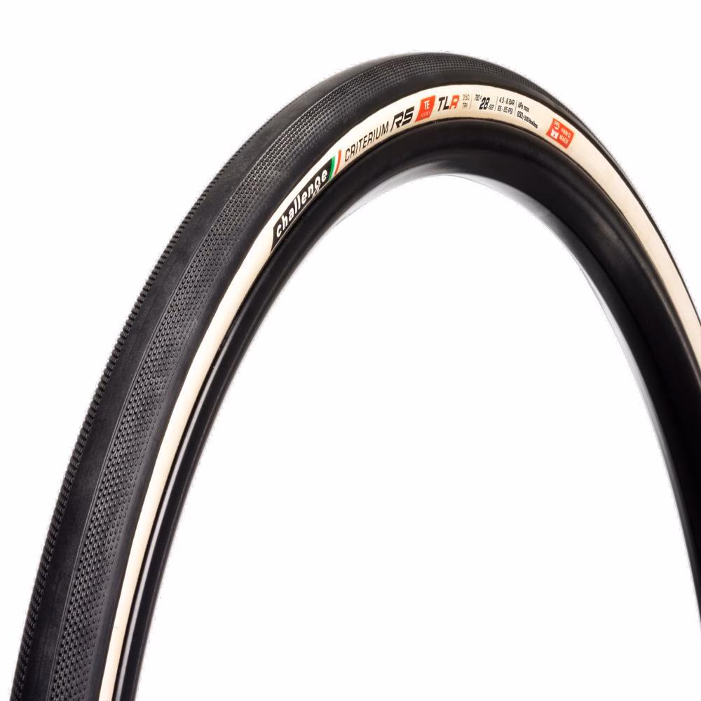 Challenge Road-Reifen Criterium RS TE Handmade 28-622 Schwarz/weiß - ultimativer Rennrad-Performance-Reifen
