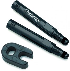 Challenge Ventilverlängerung SV 41,5 mm schwarz - Aluminium für tiefe Felgen