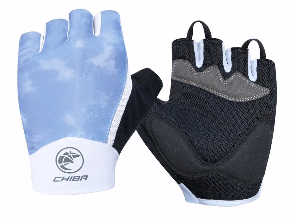 Chiba Handschuhe Lady Tie Dye hellblau Gr S/7
