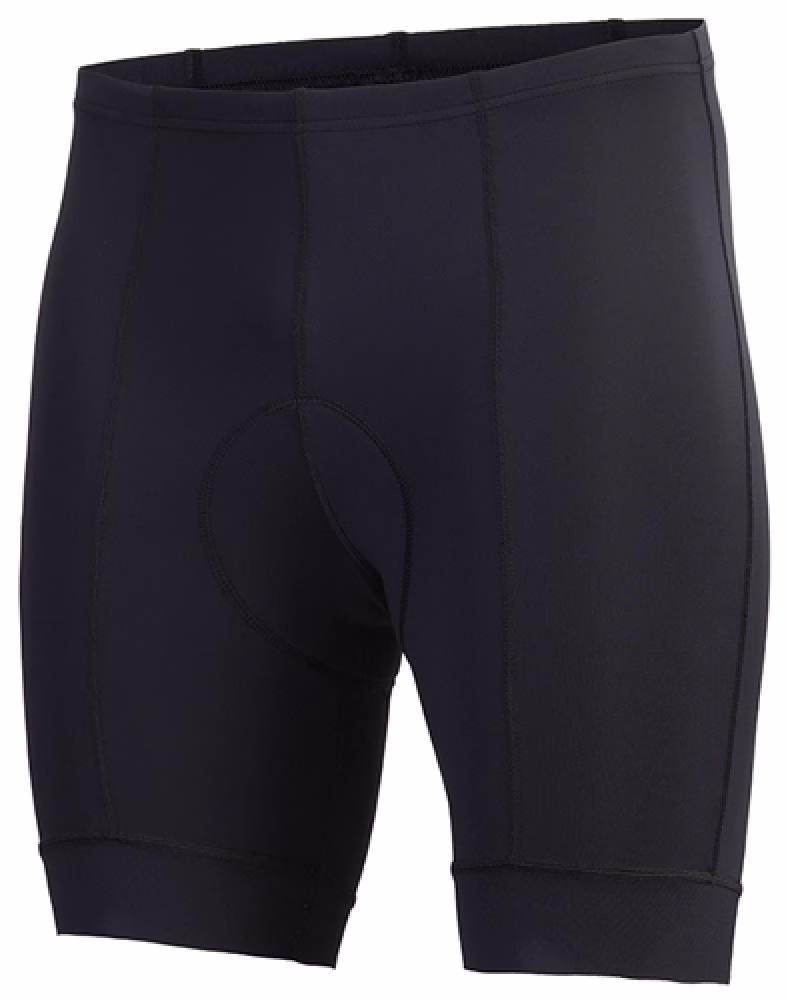 CHIBA Hose Herren - Radhose L schwarz, atmungsaktiv mit Sitzpolster