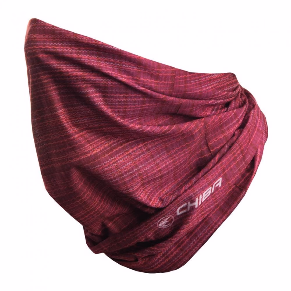 CHIBA Multifunktionstuch Sommer - EG, pink, elastisch & vielseitig